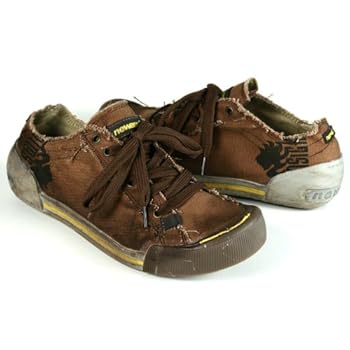 TERRA TX Newalk Distressed Canvas Top Shoes (5 US Men 7 US Women EU ...