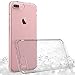 CoverON [ClearGuard Series] Clear Fit iPhone 8 Plus Case, iPhone 7 Plus Case, Hard Clear Back Cover with TPU Bumpers Slim Phone Cover for Apple iPhone 8 Plus/iPhone 7 Plus - HD Clear