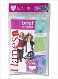 Hanes Girls Cotton Brief 3-Pack - 1397br