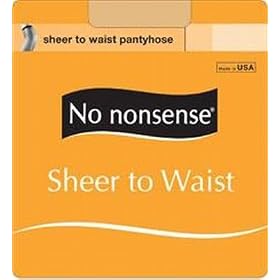 No-Nonsense Sheer To Waist Pantyhose Nude A (6-Pack)