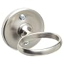 Taymor Round Hair Dryer Holder, Satin Nickel