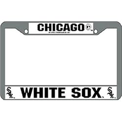 Chicago White Sox MLB Chrome License Plate Frame