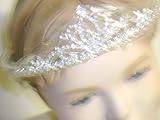 Imported Sterling Silver Tiara with Small Rhinestone for Girls to Wear for Communion or Prom