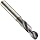 Cleveland 2133 Style Cobalt Steel Short Length Drill Bit, TiCN Coated, Round Shank, 135 Degree Split Point
