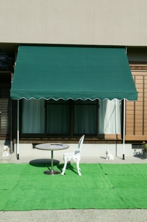 つっぱり日よけワイドスクリーン幅2.7mタイプ