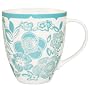 Churchill China Cath Kidston Crush Mug, Stencil Flower Design, Blue