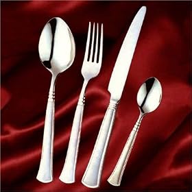 95 Piece Balmoral Cutlery Set In Beautiful Wooden Case By PRIMA