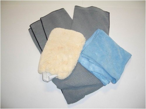 Real Clean Microfiber Car Care Kit #1