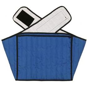 Hotties Soothing Backwrap Microwaveable Heat Wrap For The Relief Of Lower Back Pain - Blue