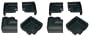 Kidkusion Jumbo Corner Kushions, Black