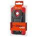 Reiko Silicone Protector Cover with Kickstand for Nokia Lumia 520/521 - Retail Packaging - Black/Red