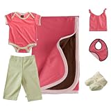 6 - Piece Short-sleeve Baby Gift Bundle