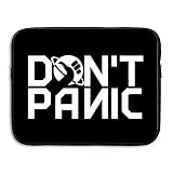 AHOO Custom Don't Panic Shock-Resistant Tablet Sleeve Bag Case Size 15 Inch
