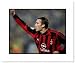 Andre Shevchenko AC Milan Double Matted 8x10 Photograph Goal Celebration