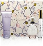 Lovely by Sarah Jessica Parker for Women 3 Piece Set Includes: 1.7 oz Eau de Parfum Spray + 2.5 oz Soft Body Lotion + 0.2 oz Eau de Parfum Roller Ball