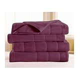 Sunbeam Royal Dreams Quilted Fleece Heated Electric Blanket