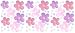 Pastel Flower Dot Room- Create-A- Mural
