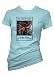 Ladies SKY BLUE THE STONE ROSES - FOOLS GOLD Tee shirt, Music Band shirt for Womens & Girls Size Sma