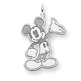 Sterling Silver Disney Waving Mickey Charm