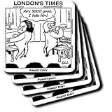 Londons Times Funny Medicine Cartoons - Pianist Envy - Coasters