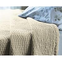 Khaki Velvet Standard Sham