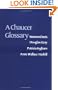 A Chaucer Glossary