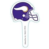 Minnesota Vikings NFL Cupcake Picks (12 Pack)
