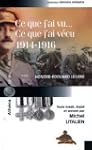 Ce que j'ai vu... Ce que j'ai v�cu 19...