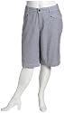 Gloria Vanderbilt Women's Plus Cherie Striped Skimmer