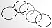 Polaris Ranger RZR XP 900 1000 2013-2017 Piston Rings Kit 2204949 New OEM