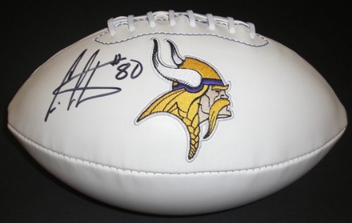 Cris Carter Autographed Minnesota Vikings Full Size Football