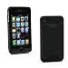 JAVOedge Credit Card Case for Apple iPhone 4, iPhone 4S (Black)