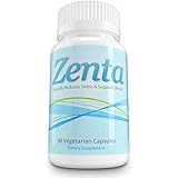 Zenta Anxiety Relief - Natural Anxiety, Stress, & Panic Relief Supplement - 60 Veggie Capsules - Mood Enhancer Anti-anxiety Pills - Best Anxiety Supplements - Natural Stress Relief Supplement