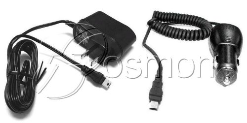 Value Pack 1 - Travel Charger Set (2 pieces) fits HTC AT&T Tilt Cingular 8925 / TyTN II / TyTN / 8525 / 8125 / MDA / Touch / O2 XDA II Mini S, i-Mate K-JAM, Qtek 9100, MDA Compact Pocket PC Phone