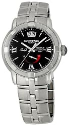 Raymond Weil Men's 2843-ST-00207 Parsifal Black Dial Watch