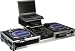 Odyssey FZGSBM10W Flight Zone Glide Style Ata Dj Coffin With Wheels For A 10 Mixer And Two Turntable