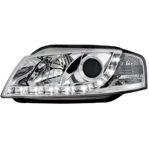 Dectane SWA11GX DAYLINE Scheinwerfer AUDI A3 8P 03-08 TFL-Optik chrome Preisvergleich