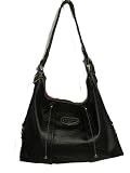 Rosetti Black Hobo with Umbrella