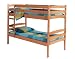 SHELTON SOLID PINE BUNK BEDS, WITH 2 X SPRUNG MATRESSES