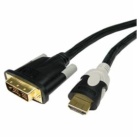 Cables Unlimited PCM229602M Pro A V Series 2Meter HDMI to DVI D Cable by Cables Unlimited