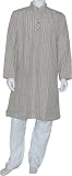 Mens Dress Casual Clothing Kurta Pajama in Cotton