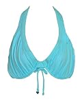 Espirit Blue Underwire Swimsuit-top w/Hearts M