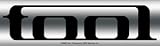 Tool - Shiny Silver Chrome Rectangle Logo - Sticker / Decal