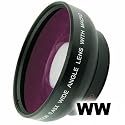 0.45x WEITWINKEL m. Makro f. Kodak Z7590 DX6490. Edles und hochwertiges 0.45x Weitwinkelobjektiv mit Makrolinse aus unserer "Professional" Reihe (Alternative zum original SCHNEIDER-KREUZNACH XENAR Weitwinkelkonverter ). DX7590