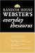 Book Random House Webster's Everyday Thesaurus