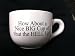 15 Ounce White Ceramic Coffee Mug- Nice BIG Cup of Shut The HELL Up-NEW