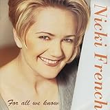 Nicki French For All We Know 1995 UK 12" vinyl BAGST4