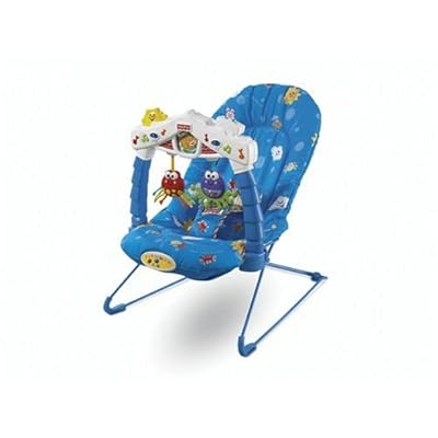 fisher price bouncer blue
