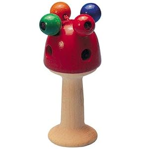 Girali Mushroom Clutching Toy by Selecta