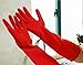 Sannysis Rubber Latex Dish Washing Cleaning Long Gloves Household Kitchen Glove